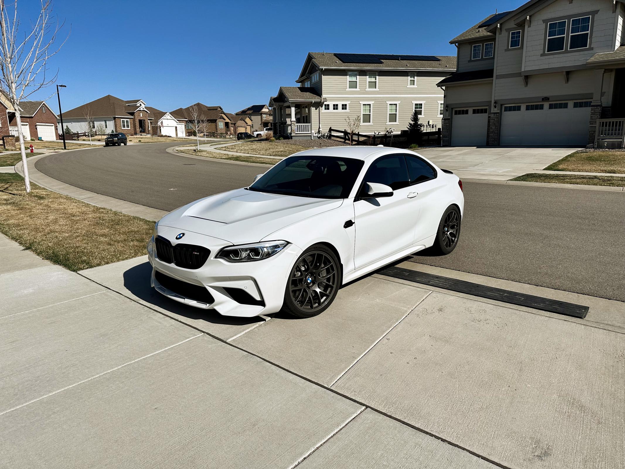 Alpine White Suvneer GTS Hood Freshly Painted PPFed CS Hood